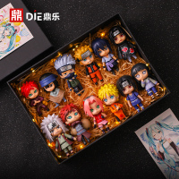 永源 火影忍者手办盲盒鸣人佐助模型人偶(9cm6只装) gk
