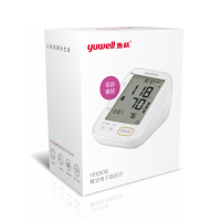 鱼跃电子血压计YE680B家用语音血压仪上臂式高精度全自动血压器大屏
