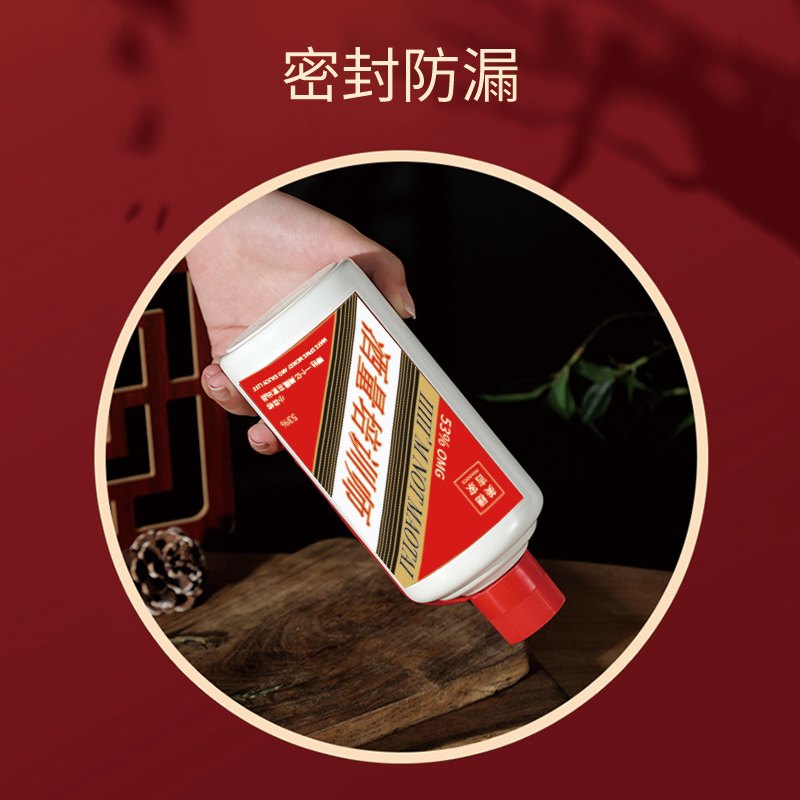 美穗吉家 316真空酒瓶创意保温杯 600ML-MIH-2405502高清大图