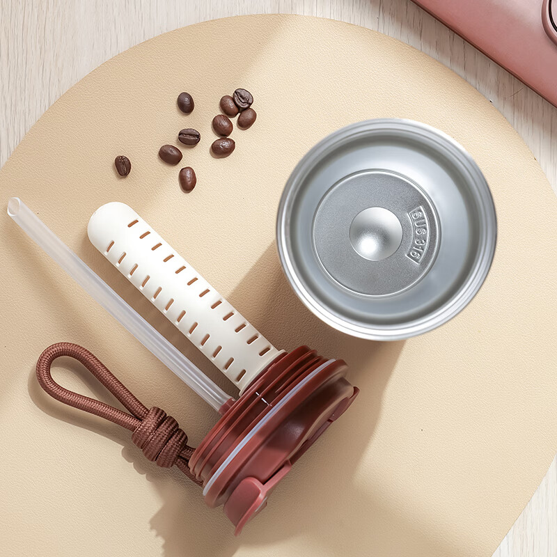 西屋庭光漫染 便携双饮咖啡杯WB500-BK高清大图