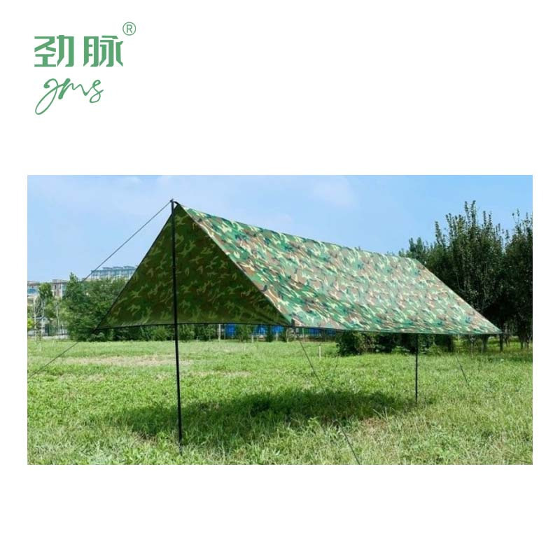 劲脉 迷彩天幕帐篷 3*5*2.2M 顶高清大图