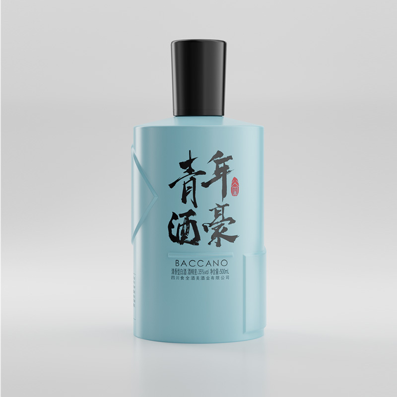 谷小酒 青年酒豪 35度 500ml*6瓶 礼盒整箱装 清香型白酒