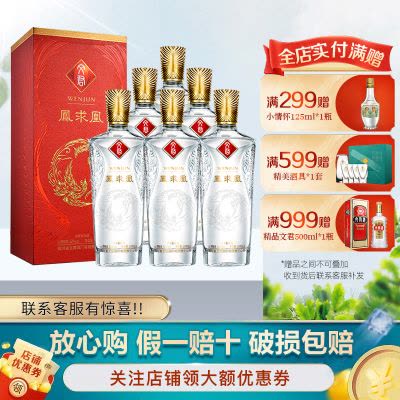 白酒　中国のお酒 文君 WENJUN 中国酒 高級パッケージ　52° 500ml 文君(ウェンジュン) 白酒(パイチュウ) – 伊勢屋酒店