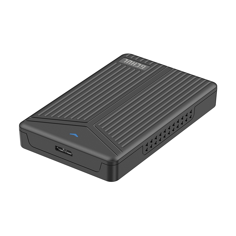 杰储（GCHUL）T1000 2T USB3.0 2.5英寸移动硬盘 (计价单位：个) 竖纹黑色