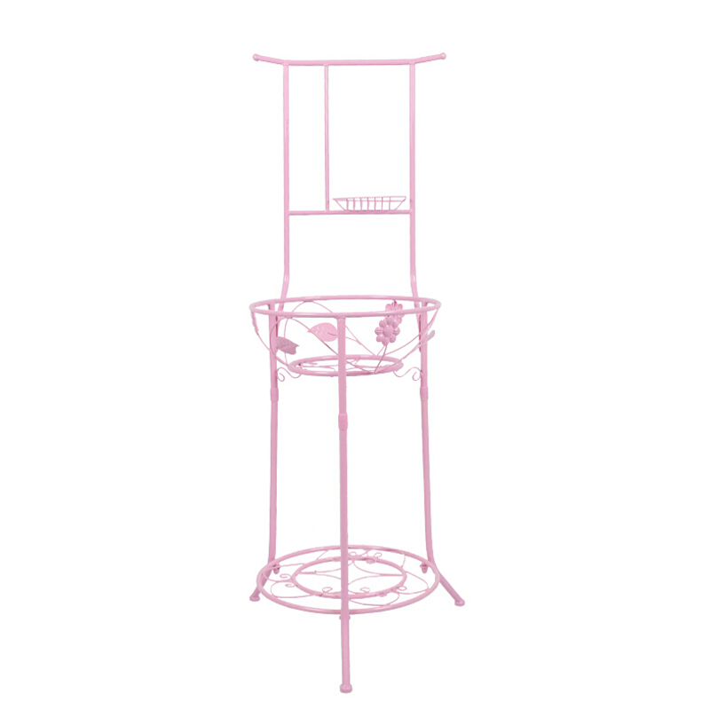 隆博盛景 中式复古老式洗脸盆架子家用浴室不锈钢铁艺洗脸架子400*360*1170mm高清大图