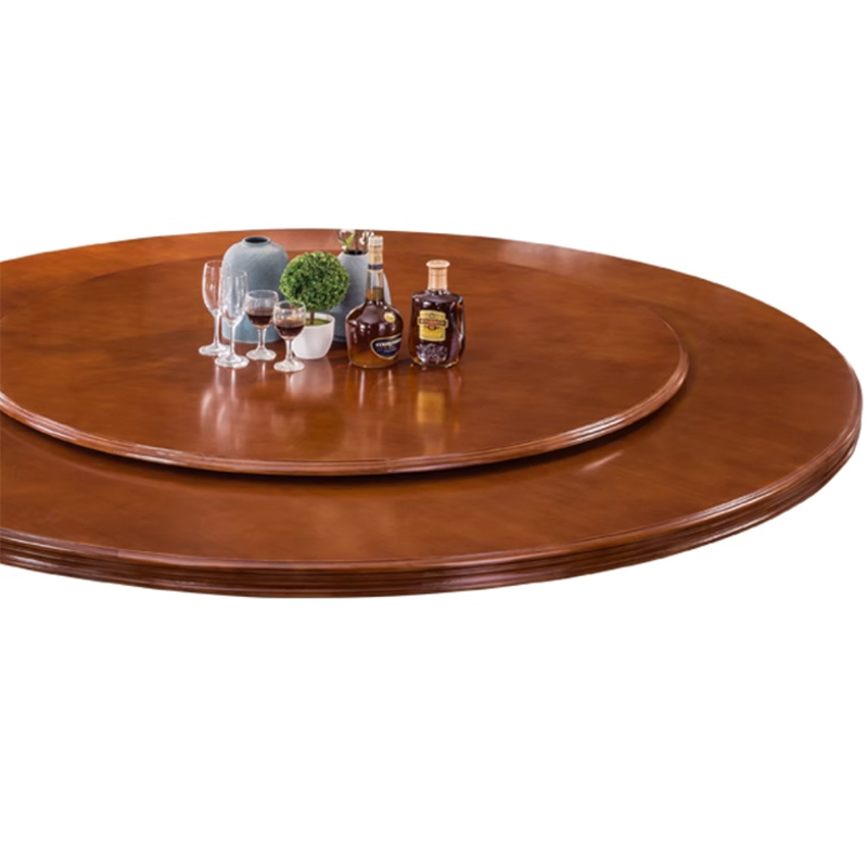 臻远 ZY5110209 实木圆餐桌现代餐桌椅组合1.8米圆桌10把餐椅高清大图