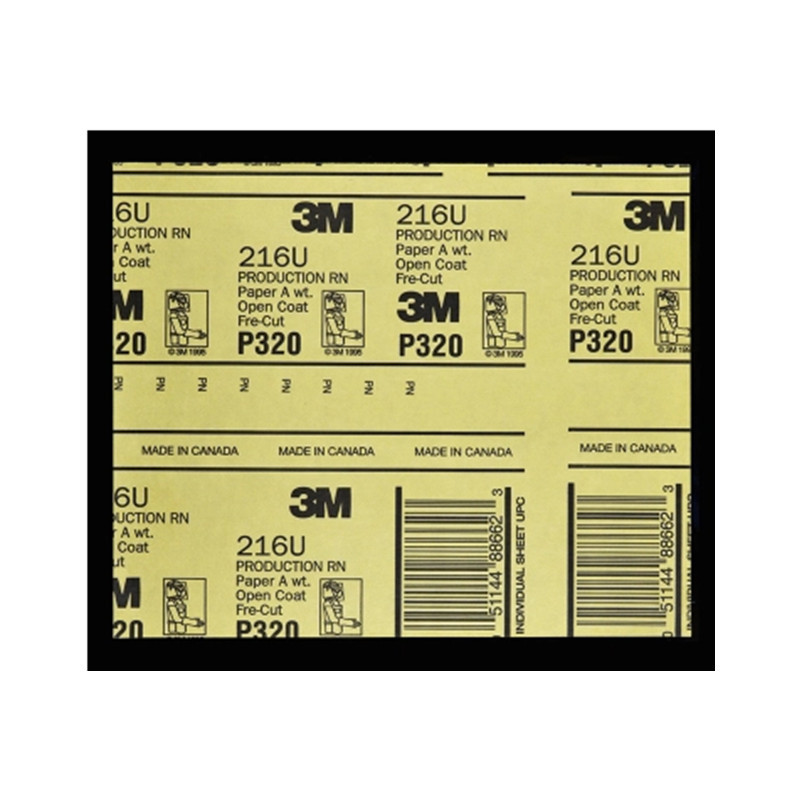3M 216U干砂纸9“×11”600#