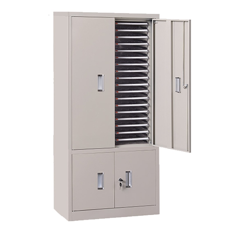 凌迪星带门档案柜60*39*129cm台高清大图