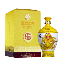 五粮液股份 万事如意 金钻1.9L*1单瓶装 55度浓香型 收藏白酒