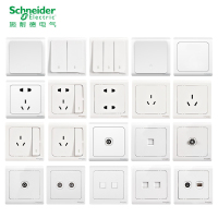 施耐德电气(Schneider Electric)开关插座 轻逸系列清雅白