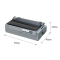 爱普生(EPSON) LQ-1900KIIH 企业用针式打印机 270汉字/秒 双拖纸器进纸 1+5层复写能力