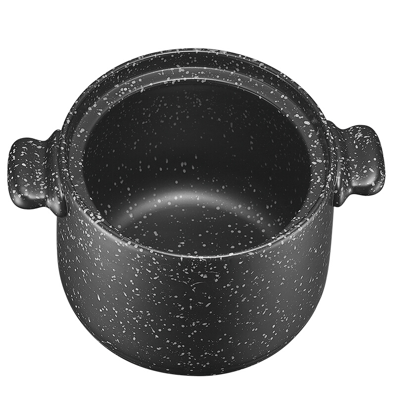 苏泊尔(SUPOR)砂锅汤锅陶瓷煲炖锅耐热中药煲粥煲星星石系列汤煲明火专用 6升 TB60N1送硅胶汤勺,竹垫,隔热手套