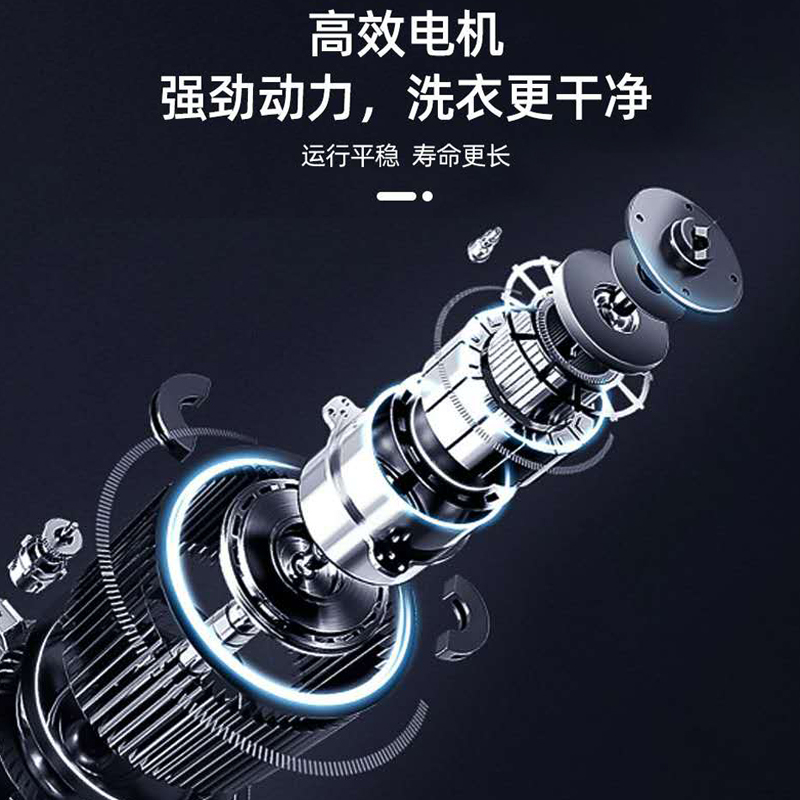 志高(CHIGO) XPB30-2008 3公斤半自动小型洗衣机 白色(普通款) 母婴洗 非全自动高清大图