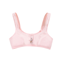 铅笔俱乐部2024秋新品女童内衣中大童背心女孩一阶段中小学生文胸 140cm 粉红