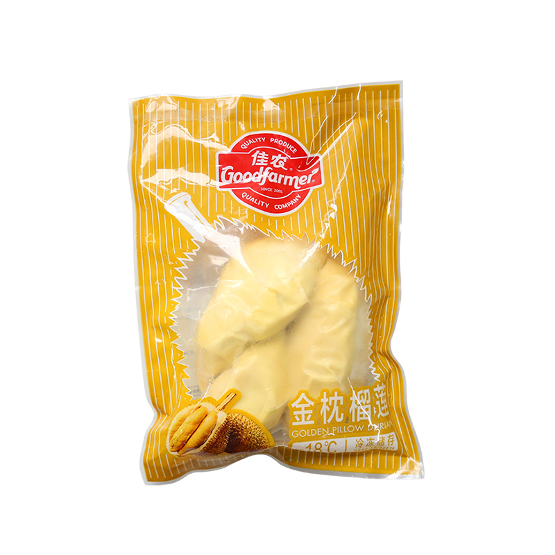 佳农泰国冷冻榴莲肉金枕头速冻榴莲新鲜冰冻袋装900g
