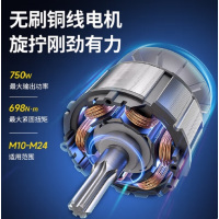 DONGCHENG/东成 充电式无刷冲击扳手 DCPB698F 20V/5Ah×2组 充电器×1 1台
