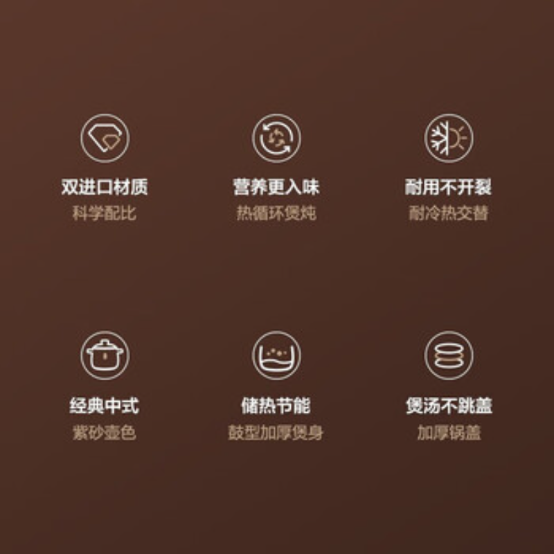 苏宁 苏泊尔 砂锅 TB35A1 陶瓷养生煲3.5L高清大图