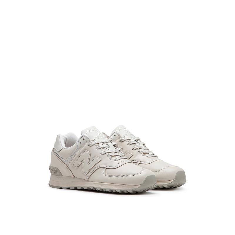 新百伦(New Balance)跑步鞋男576高端休闲运动鞋灰白色系经典Logo