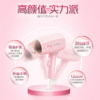 飞利浦(Philips) 电吹风机BHC010/05大功率电吹风家用可折叠小巧吹风筒恒温