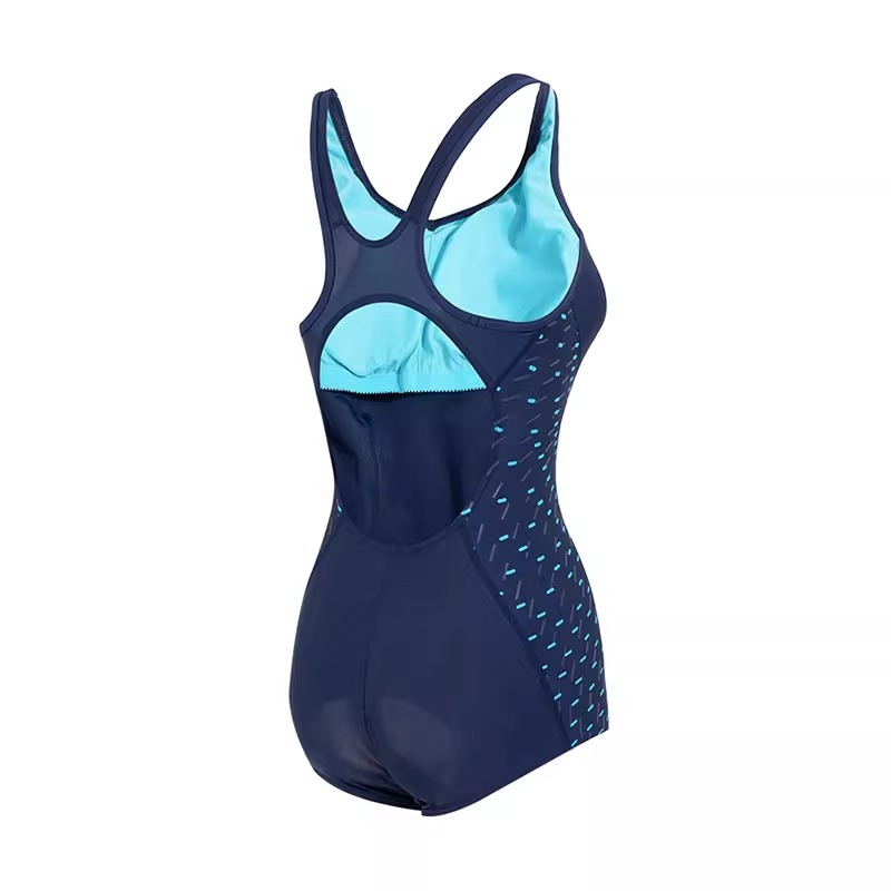 Speedo速比涛连体泳衣女新款运动装备游泳衣8-114726753
