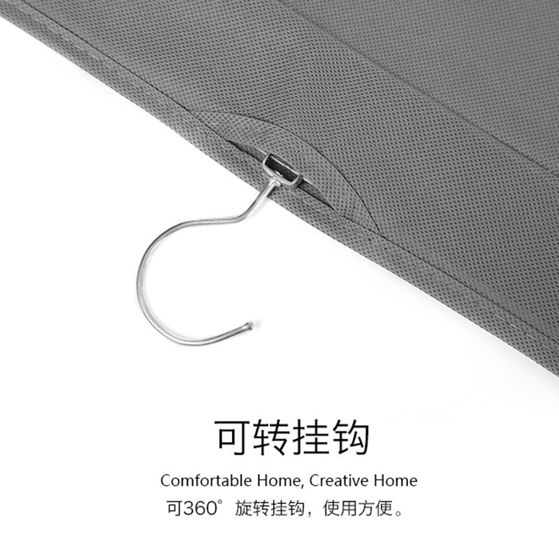 家柏饰(CORATED)衣柜包包收纳挂袋双面悬挂式家用置物防尘袋布艺宿舍挂包收纳高清大图