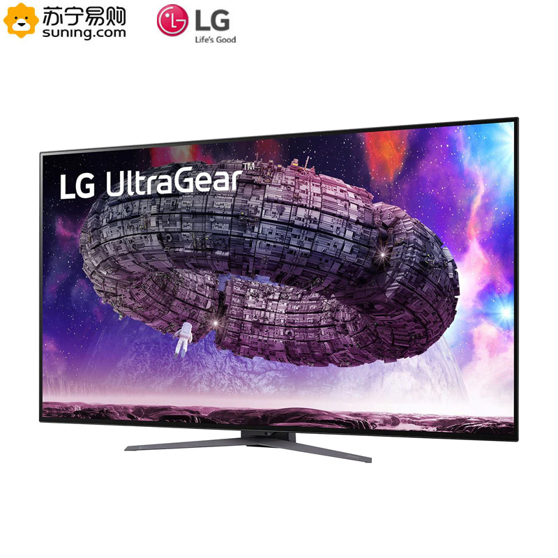 LG 47.5英寸 OLED 4K 138Hz(超频) 0.1ms (GtG) AGLR HDMI2.1 PS5 XBOX HDR 游戏 电竞 显示器 48GQ900