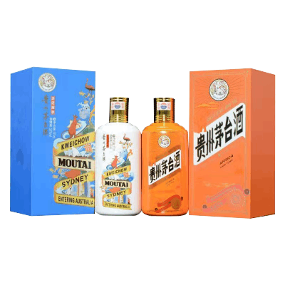茅台(MOUTAI)贵州茅台酒53度375mL 走进系列酱香型白酒53度375mL 1瓶走