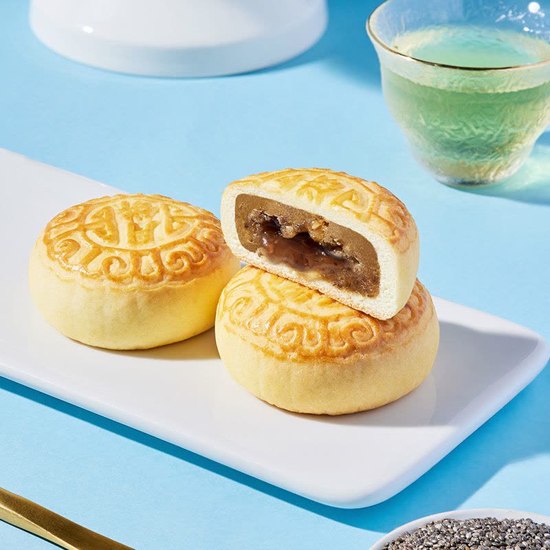 鲜品屋-1.29kg鲜品韵味月饼礼盒中秋礼盒臻味出品图片