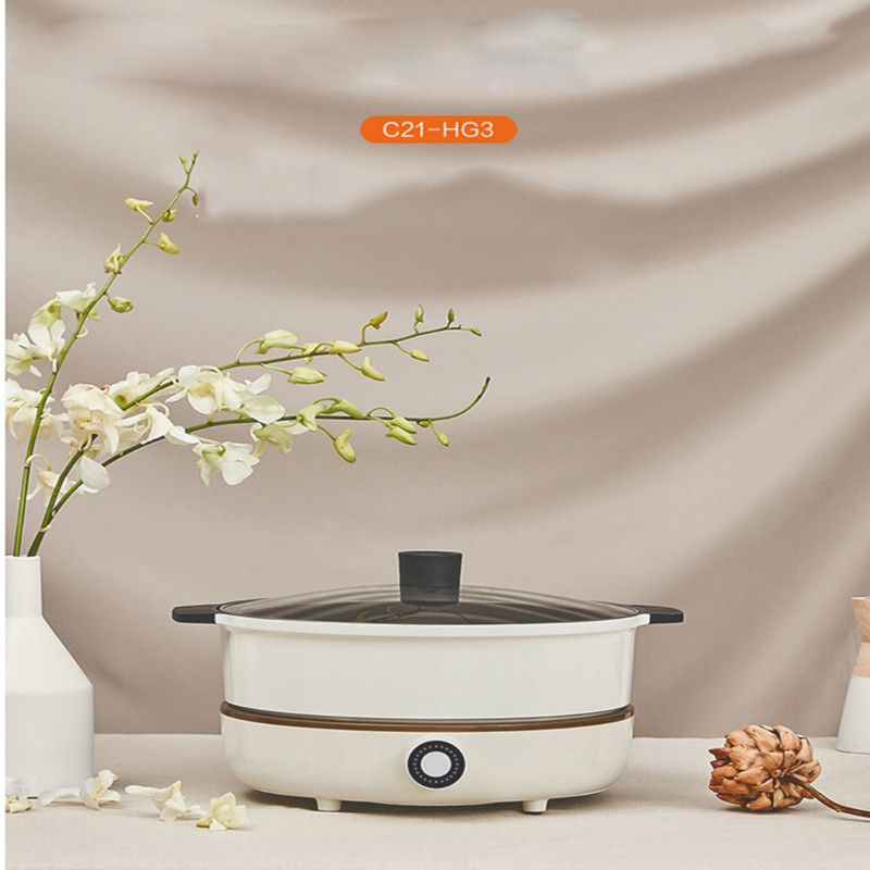 九阳joyoungc21hg3鸳鸯锅火锅锅家用电磁炉专用一体多功能电热锅电