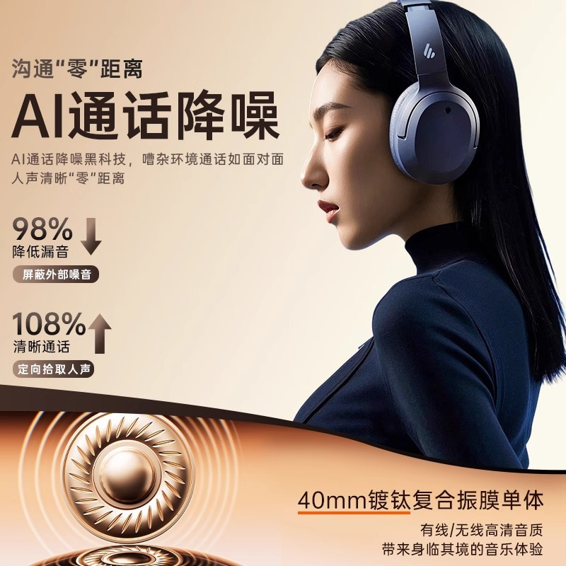 EDIFIER/漫步者 W820NB三金标版高清大图
