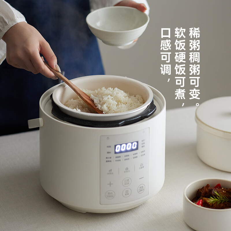 OLAYKS电压力锅2L家用多功能智能预约YBW2001B高清大图