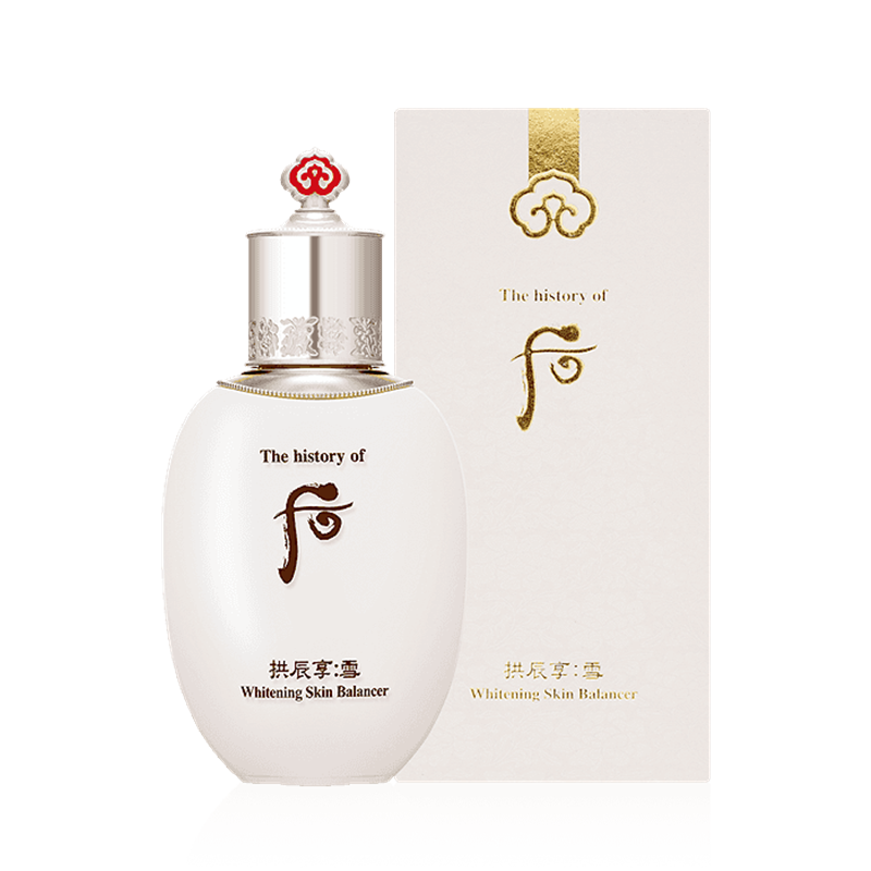 Whoo后雪玉凝滋养液爽肤水150ml 修复暗沉淡化色素堆积皮肤提亮肤色补水保湿 雪爽肤水面部护肤套装