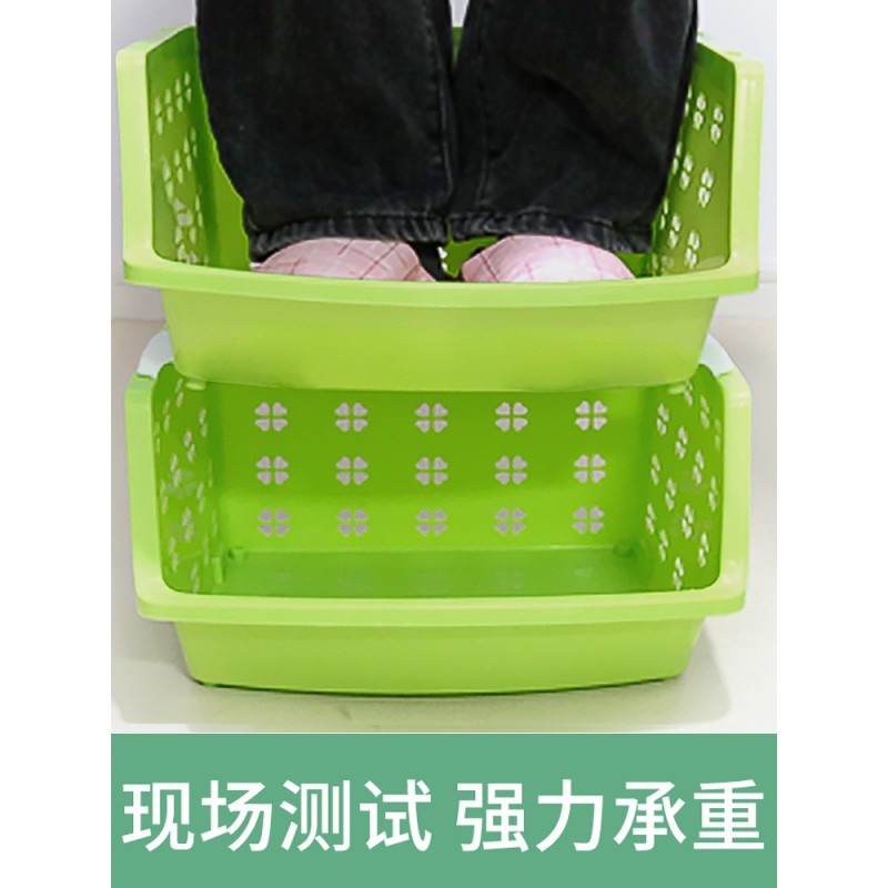 厨房置物架放蔬菜篮子台面调料落地多层用品家用大全玩具收纳架收纳层架 三维工匠高清大图