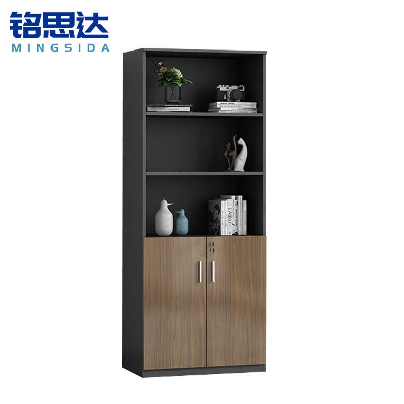 铭思达书柜两门台