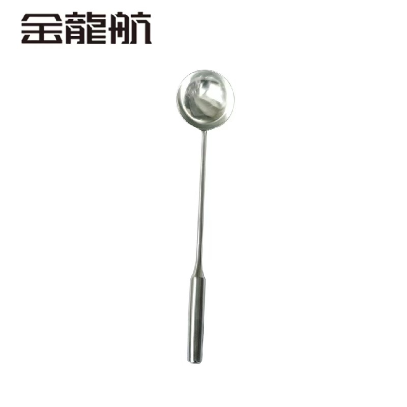 金龙航 不锈钢无磁圆头打菜勺/个高清大图