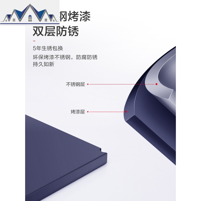 不锈钢夹缝置物架厨房落地微波炉收纳用品储物家用架子多层大全柜 三维工匠高清大图