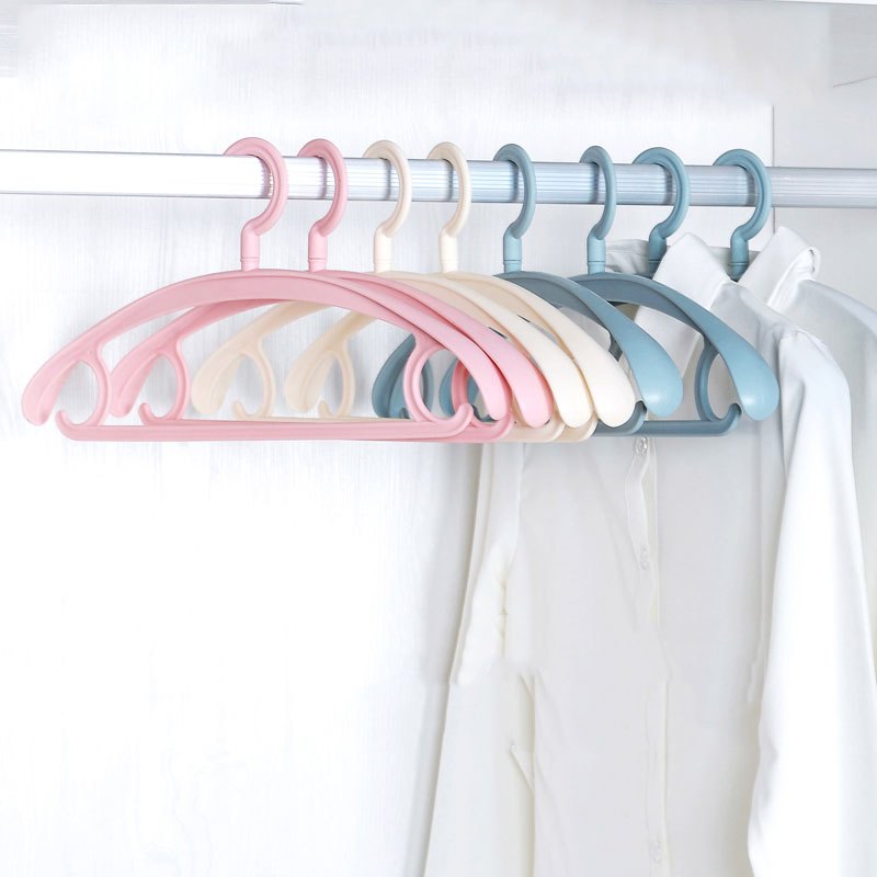 衣架子家用挂衣架学生塑料衣撑撑子衣挂钩晾衣服架简约现代北欧生活日用洗晒用品简约
