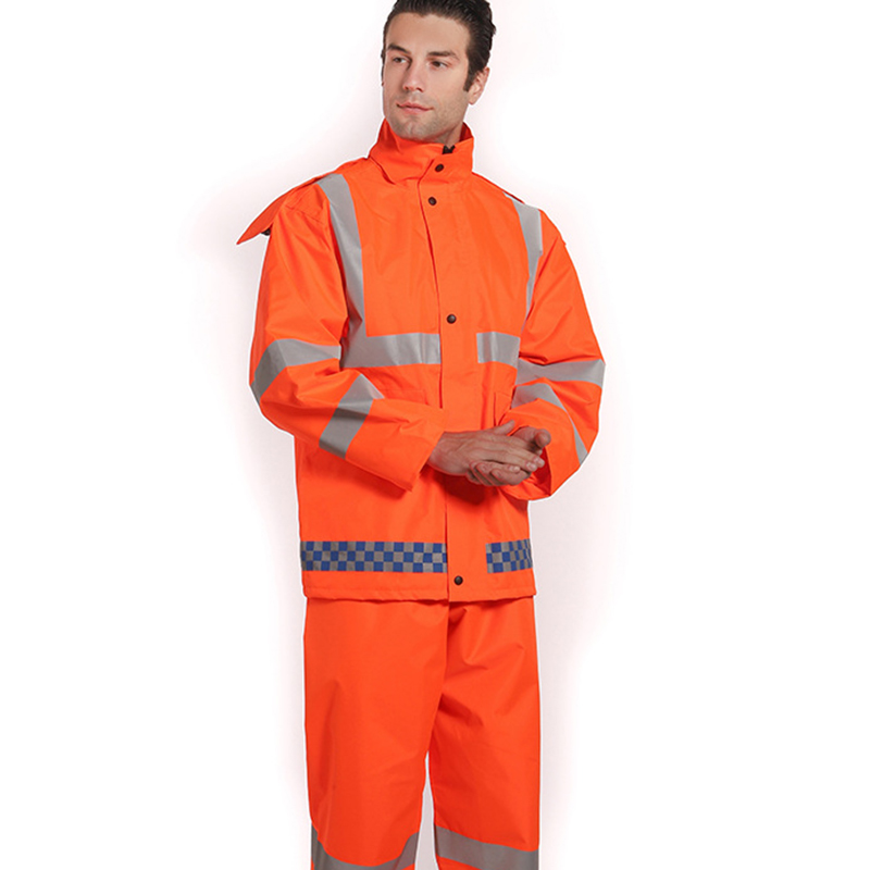 九州缘BD1TF1923102R2N 分体式雨衣M-3XL（计价单位：套）活力橙高清大图