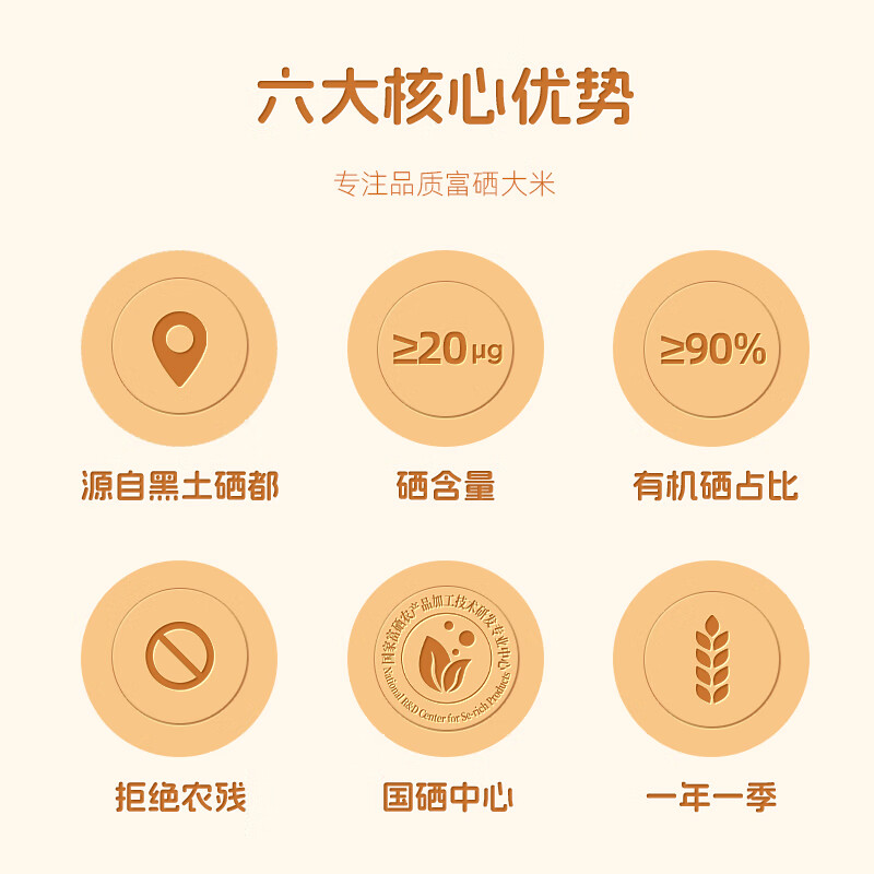 陇间柒月有机富硒长粒香5kg高清大图