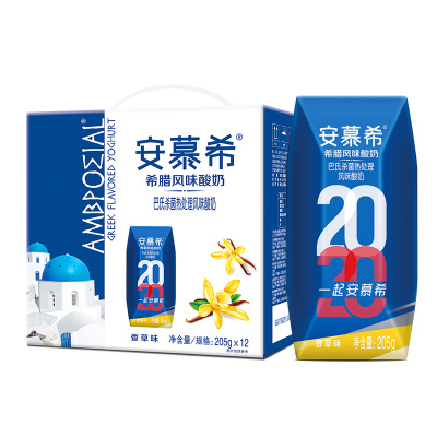 113.22元包邮   伊利 安慕希 酸牛奶205g*12*3 *3件