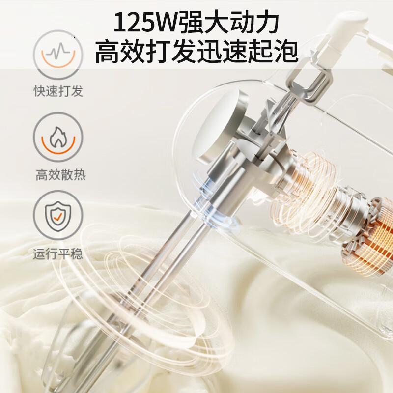 九阳(Joyoung)手持电动打蛋器 料理机 打发器 多功能家用搅拌机迷你打奶油烘焙S-LD175高清大图
