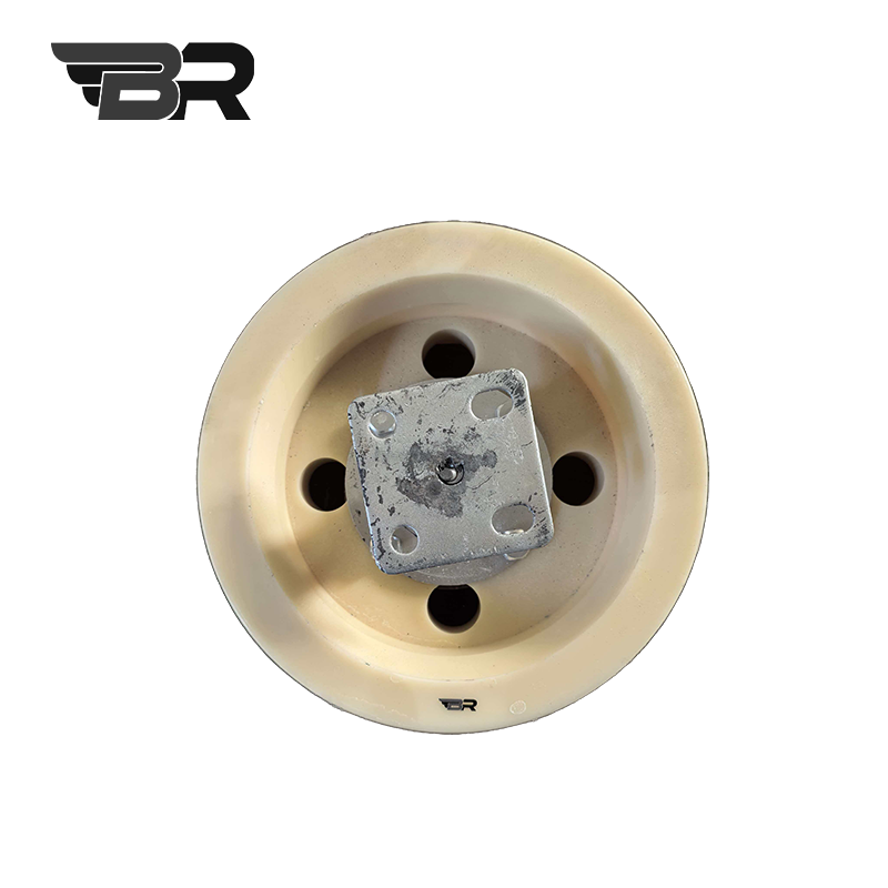 BR 车梯底座轮 215mm白尼龙 个高清大图