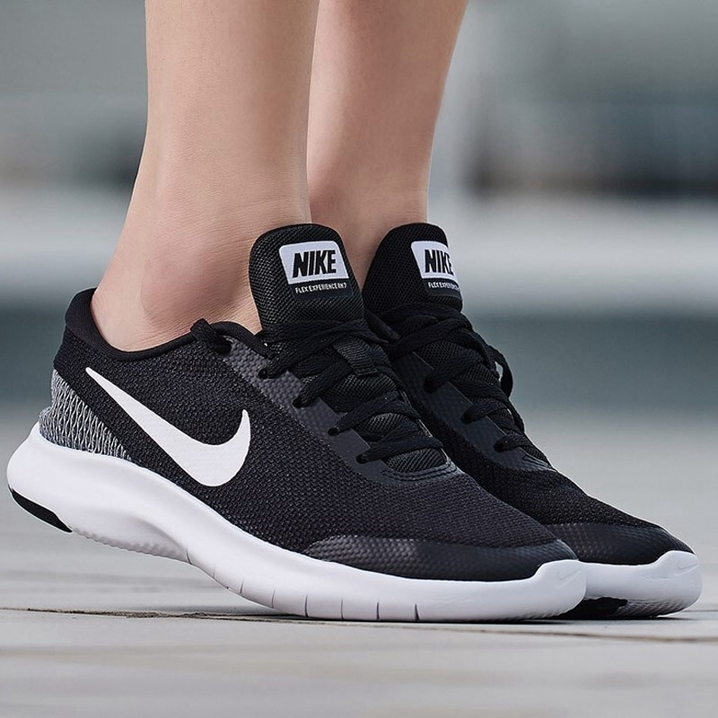 NIKE/耐克 女鞋 Flex Experience RN 7赤足网面透气运动跑步鞋908996-001