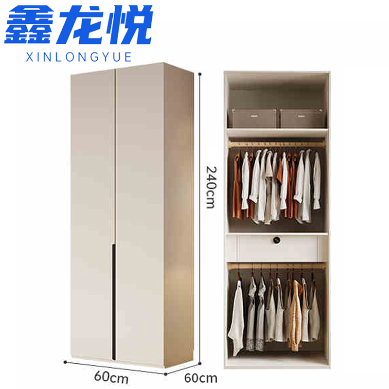 鑫龙悦木质衣柜60cm 台高清大图