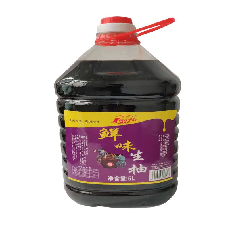 味极鲜5斤 生抽酱油 料酒陈醋白醋红烧老抽酱汁调味品