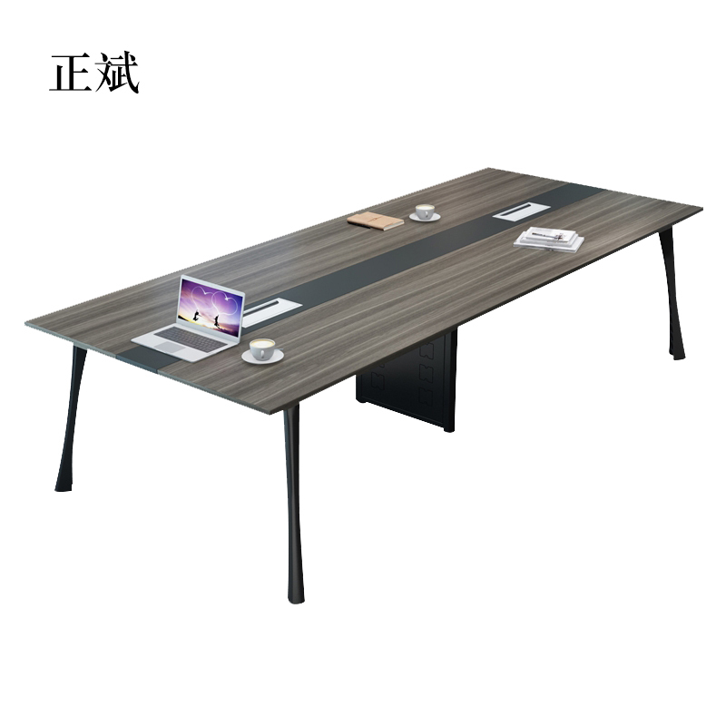 正斌会议桌长桌简易桌工作桌马蹄桌2.4米会议桌[工厂现做 7天内发货]