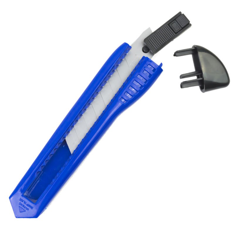 晨光文具ASS91465美工刀18mm裁纸刀壁纸刀 办公裁纸刀具用品 颜色随机 20把装