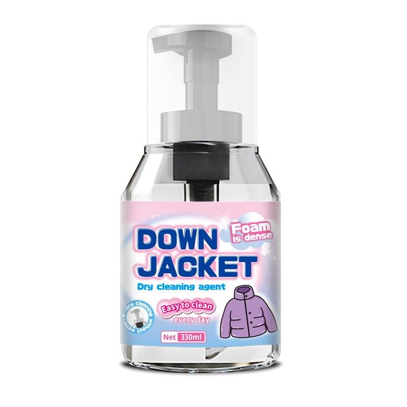 330ml*3瓶 羽绒服干洗剂免水洗喷雾洗衣慕斯去污渍油渍衣服洗涤衣领净清洁泡沫高清大图