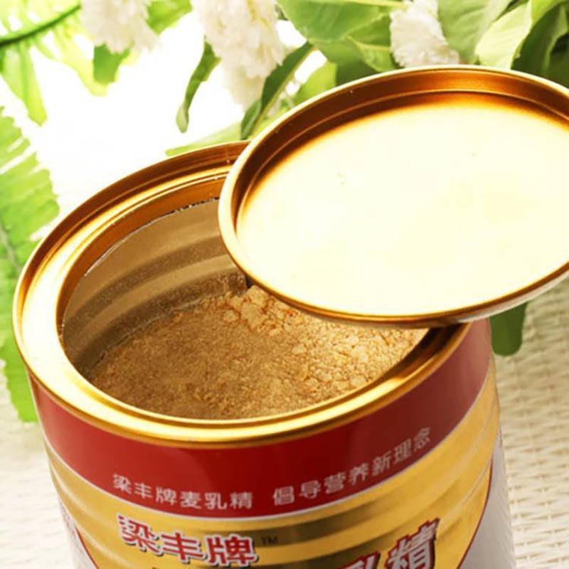梁丰 强化麦乳精800g罐装 80后怀旧零食可可粉冲泡饮品