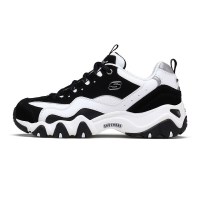 Skechers斯凯奇年秋冬新品运动鞋情侣二代熊猫鞋男女休闲鞋厚底增高 99999069&666064